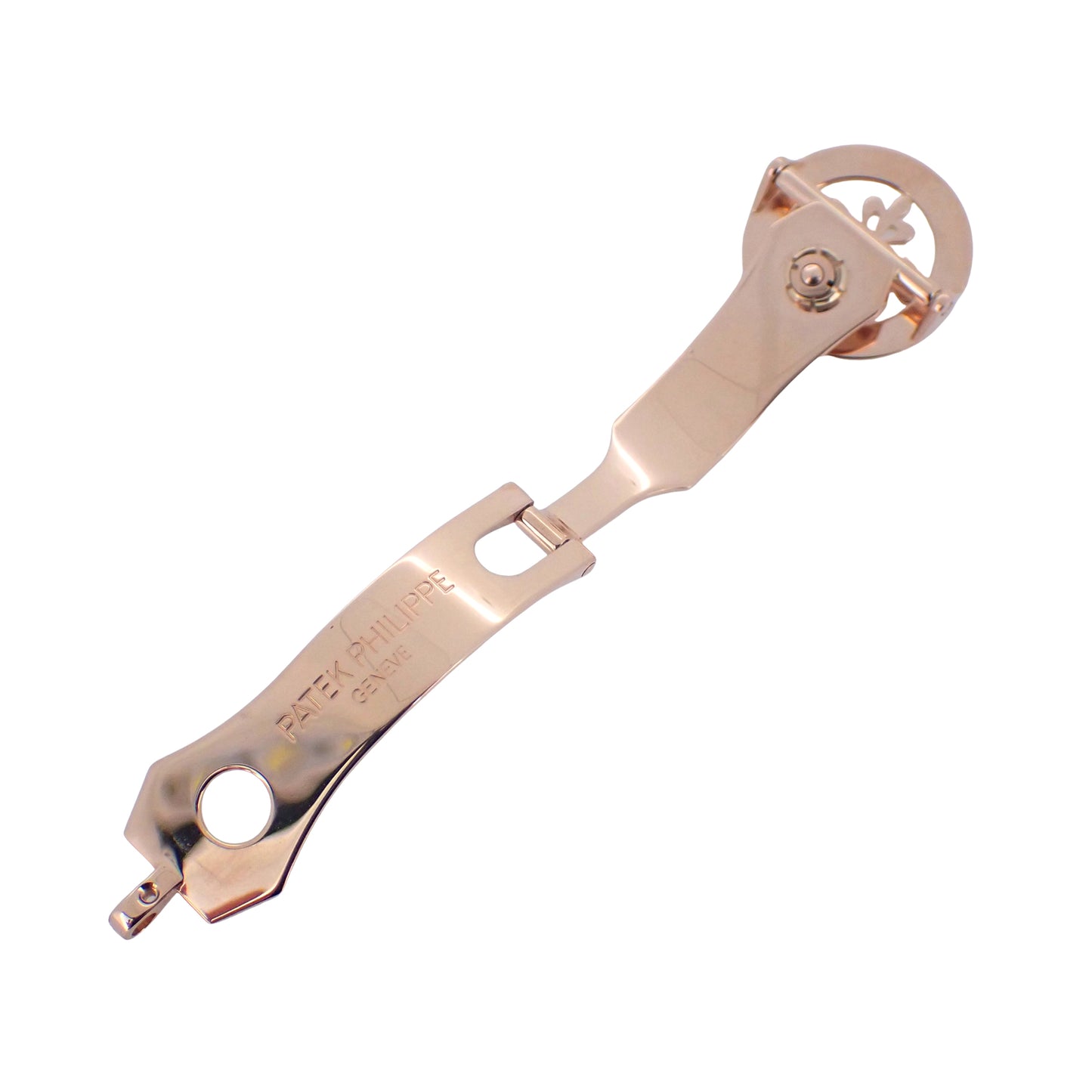 K18PG PATEK PHILIPPE パテックフィリップ 純正 Dバックル 尾錠 18mm ゴールド メンズ 時計バックル