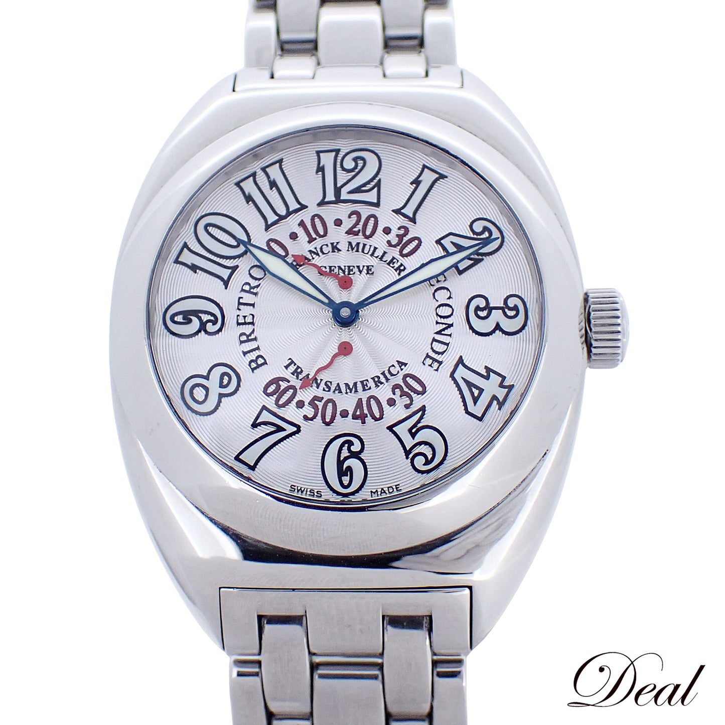 FRANCK MULLER フランクミュラー トランスアメリカ ビーレトロセコンド 2000SR メンズ 腕時計