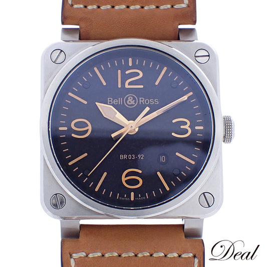 Bell＆Ross ベル＆ロス BR 03-92 ゴールデンヘリテージ BR03-92-S メンズ 腕時計