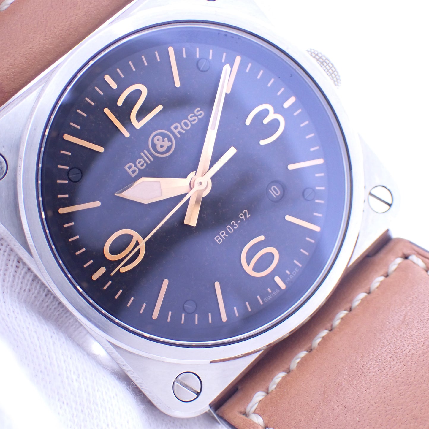 Bell＆Ross ベル＆ロス BR 03-92 ゴールデンヘリテージ BR03-92-S メンズ 腕時計