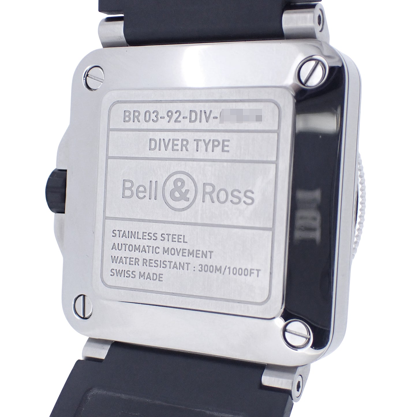 Bell＆Ross ベル＆ロス BR03-92 ダイバー BR03-92-DIV メンズ 腕時計