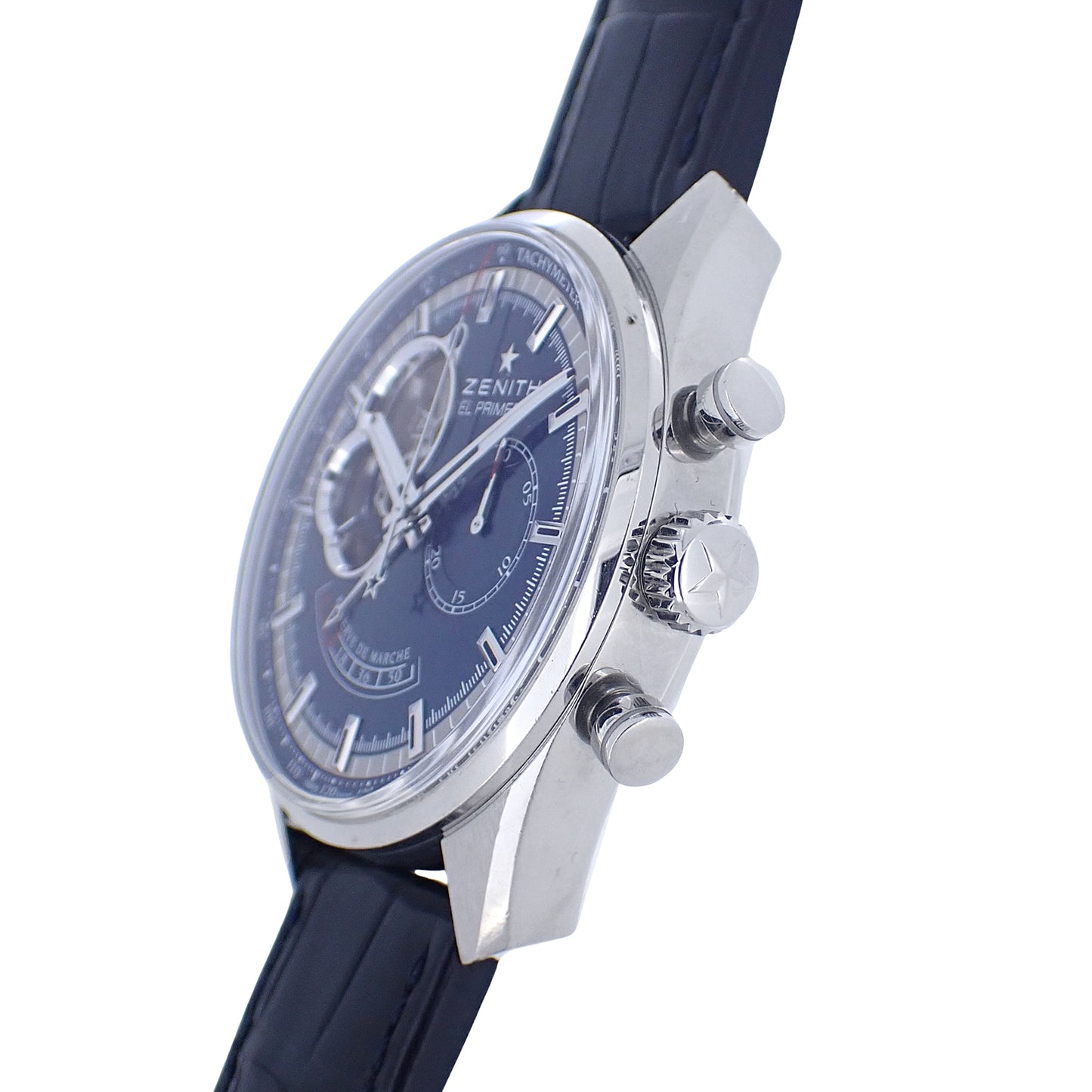 世界限定1975本 ZENITH ゼニス エル・プリメロ クロノマスター オープン パワーリザーブ シャルル・ベルモ 03.2085.4021 メンズ 腕時計