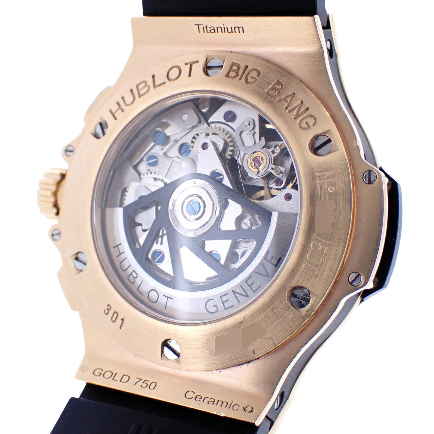 500本限定 HUBLOT ウブロ ビッグバン アエロバン ゴールドセラミック 310.PM.1180.RX メンズ 腕時計