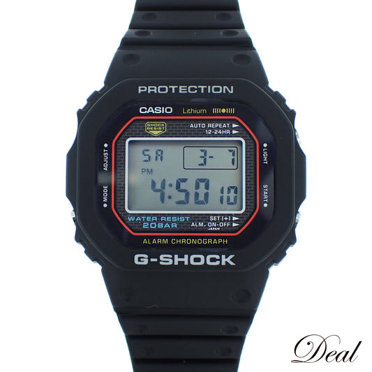 未使用 展示品 CASIO カシオ Gショック DW-5000R 初代Gショック復刻モデル スクリューバック メンズ 腕時計