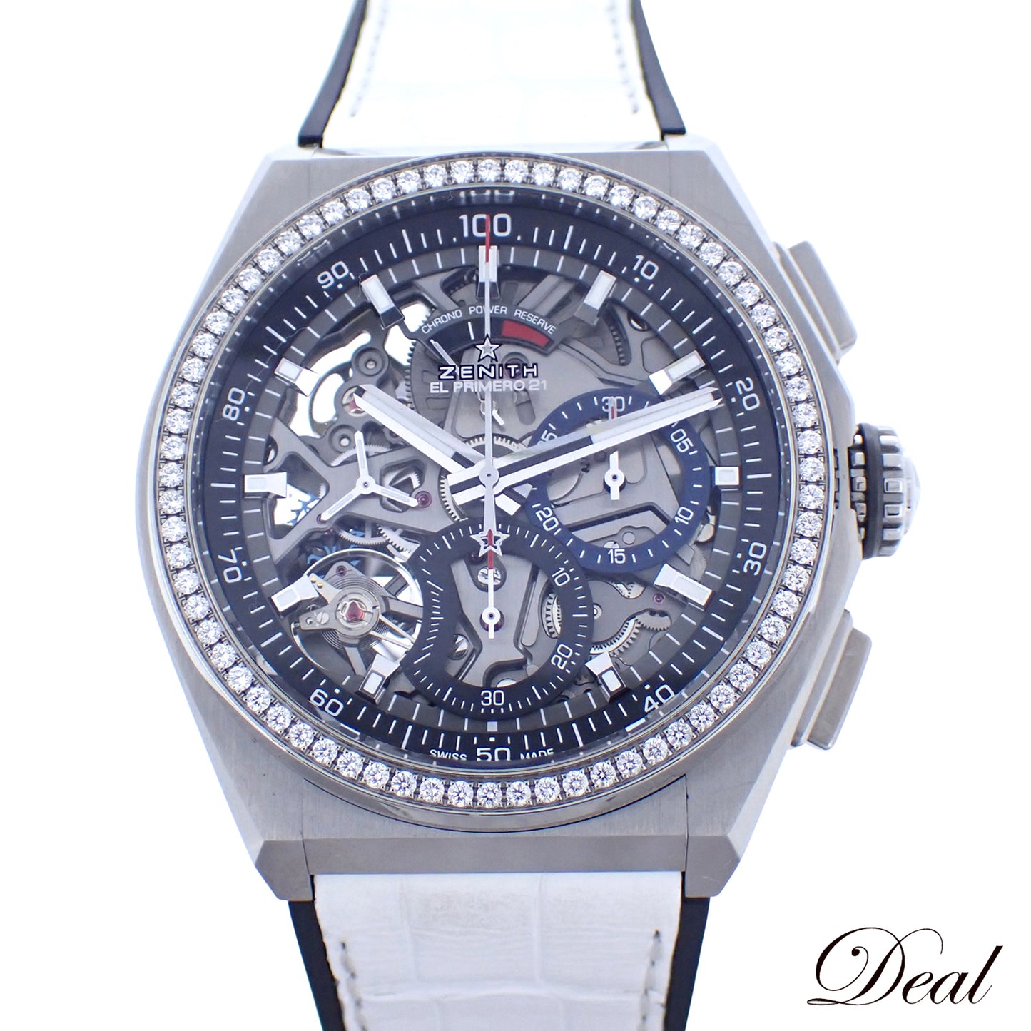 ベゼルダイヤ ZENITH ゼニス デファイ エルプリメロ21 ブティック限定 32.9004.9004/78.R588 メンズ 腕時計