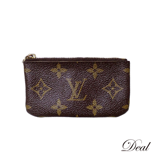 LOUIS VUITTON ルイ・ヴィトン ポシェット クレ モノグラム コインケース M62650 ブラウン レディース キーケース
LV