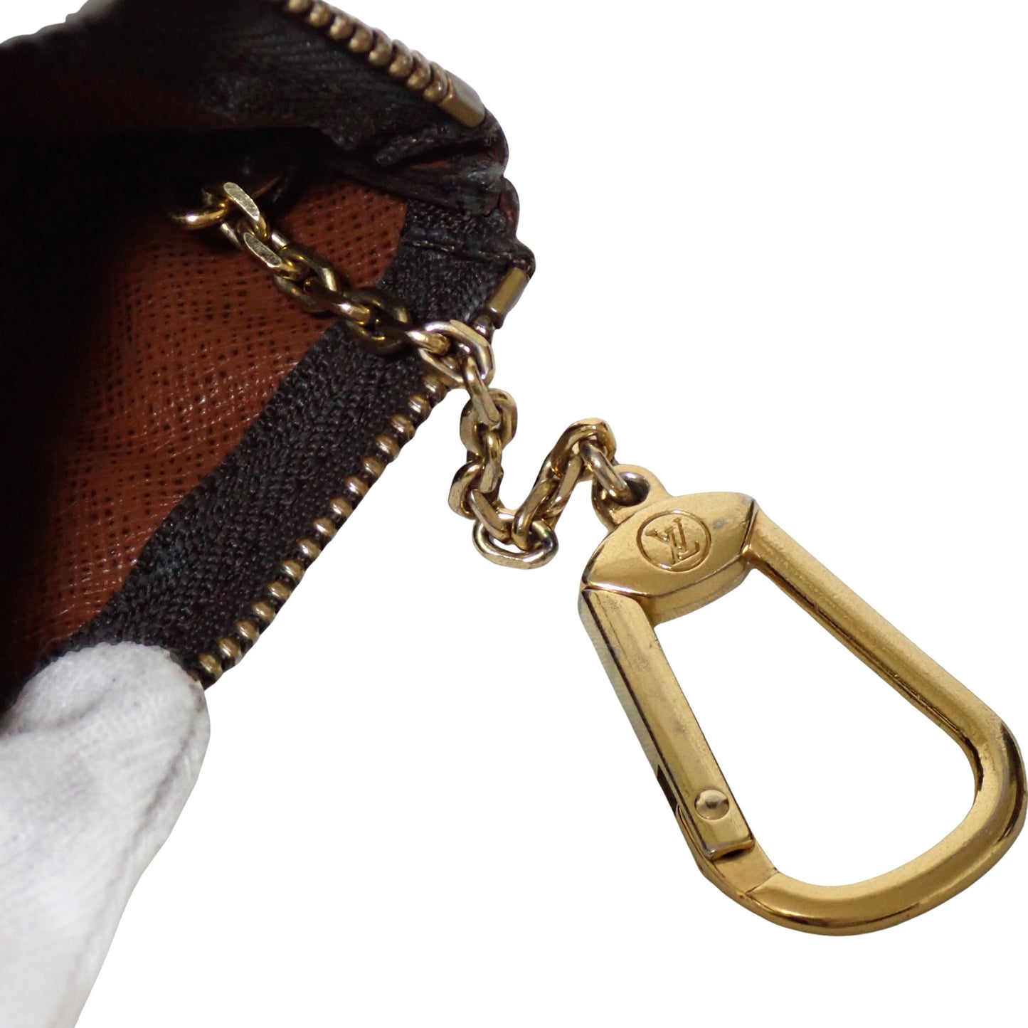 LOUIS VUITTON ルイ・ヴィトン ポシェット クレ モノグラム コインケース M62650 ブラウン レディース キーケース
LV
