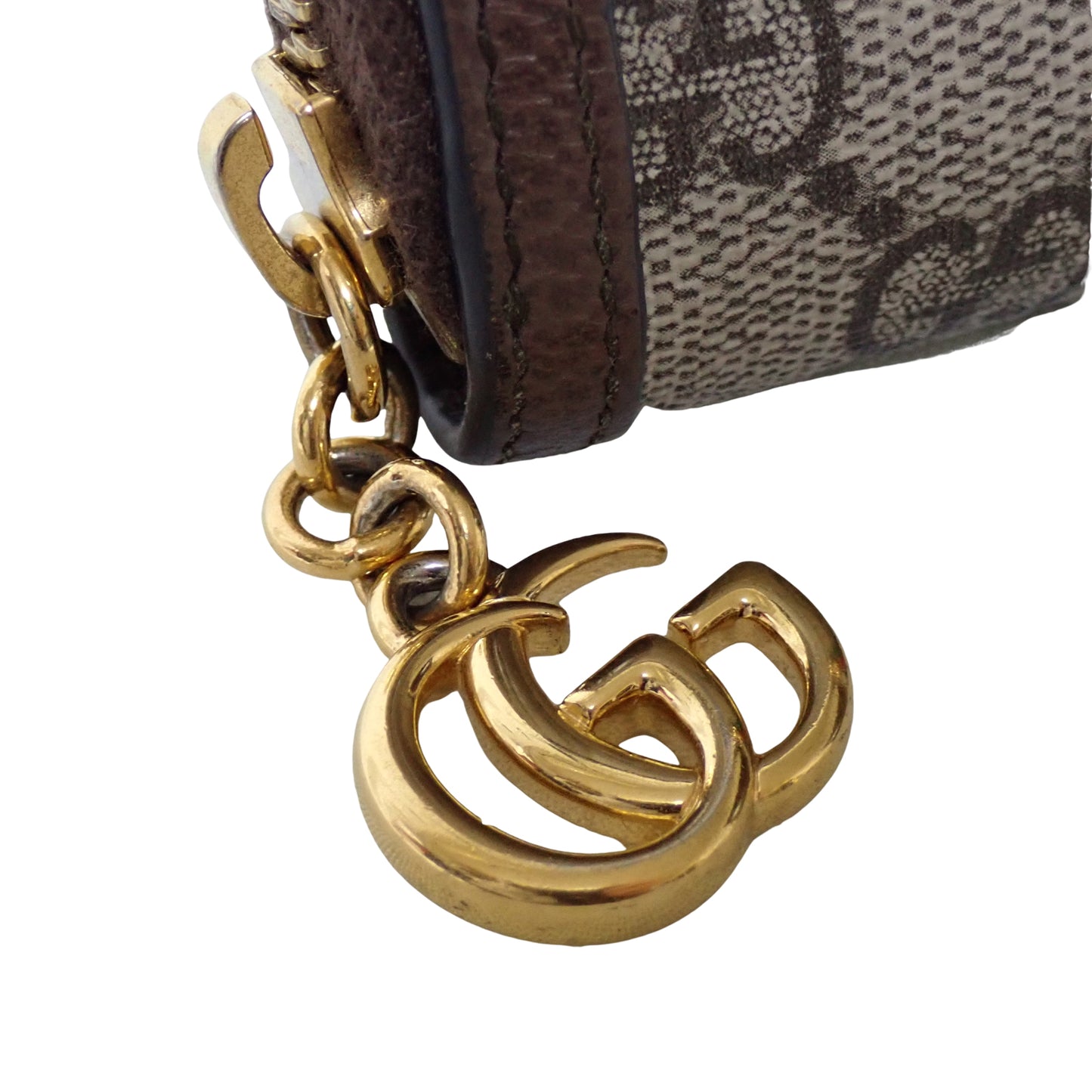 GUCCI グッチ GGスプリーム オフディア コインケース 523157 ベージュ レディース キーケース