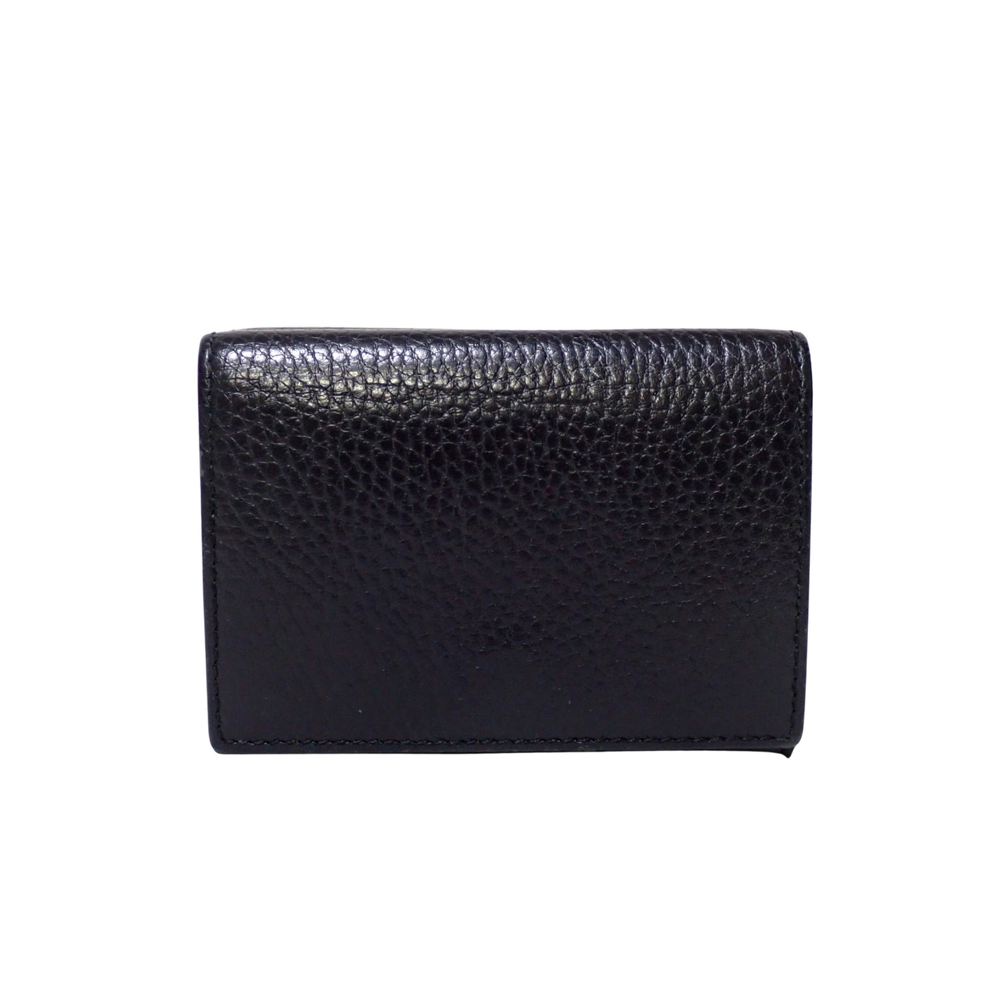 GUCCI グッチ GGマーモント コンパクトウォレット 474746 CAO0G 1000 ブラック レディース 三つ折り財布