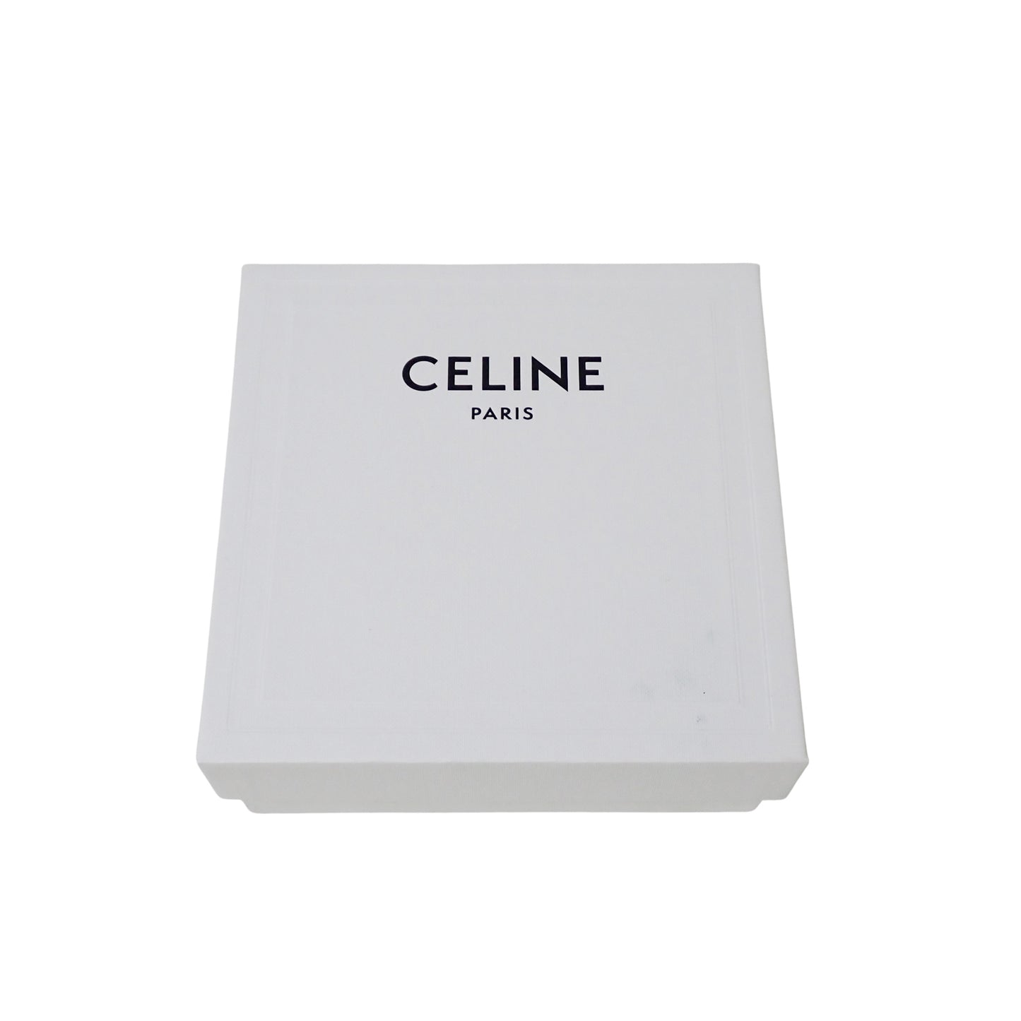 CELINE セリーヌ トリオンフ カーフスキン #70 ゴールド金具 ブラック レディース ベルト