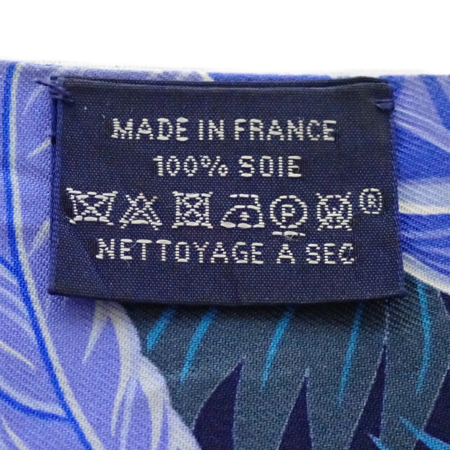 HERMES エルメス ツイリー Cheval Phoenix 馬と不死鳥 ブルー レディース スカーフ