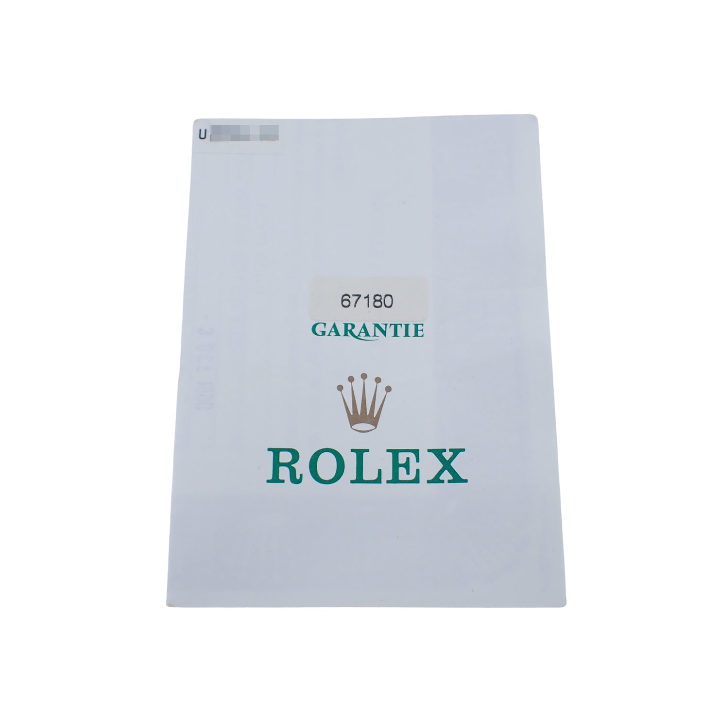 ROLEX ロレックス オイスターパーペチュアル U ピンク 67180 レディース 腕時計