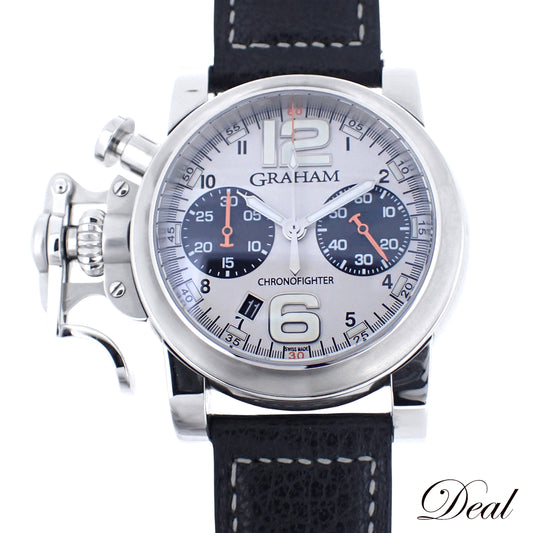 GRAHAM グラハム クロノファイター R.A.C シルバーファイター 2CRBS.S01A メンズ 腕時計