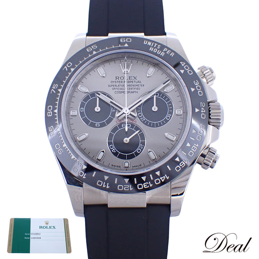 K18WG ROLEX ロレックス コスモグラフ デイトナ 116519LN スチール×ブラック メンズ 腕時計