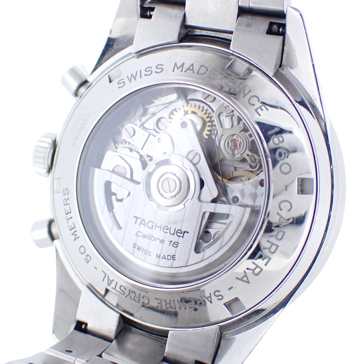 TAG HEUER タグホイヤー カレラ タキメーター エレガンス CV2016-0 メンズ 腕時計