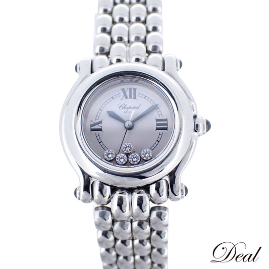 Chopard ショパール ハッピースポーツ 27/8250-23 5Pムービングダイヤ レディース 腕時計
