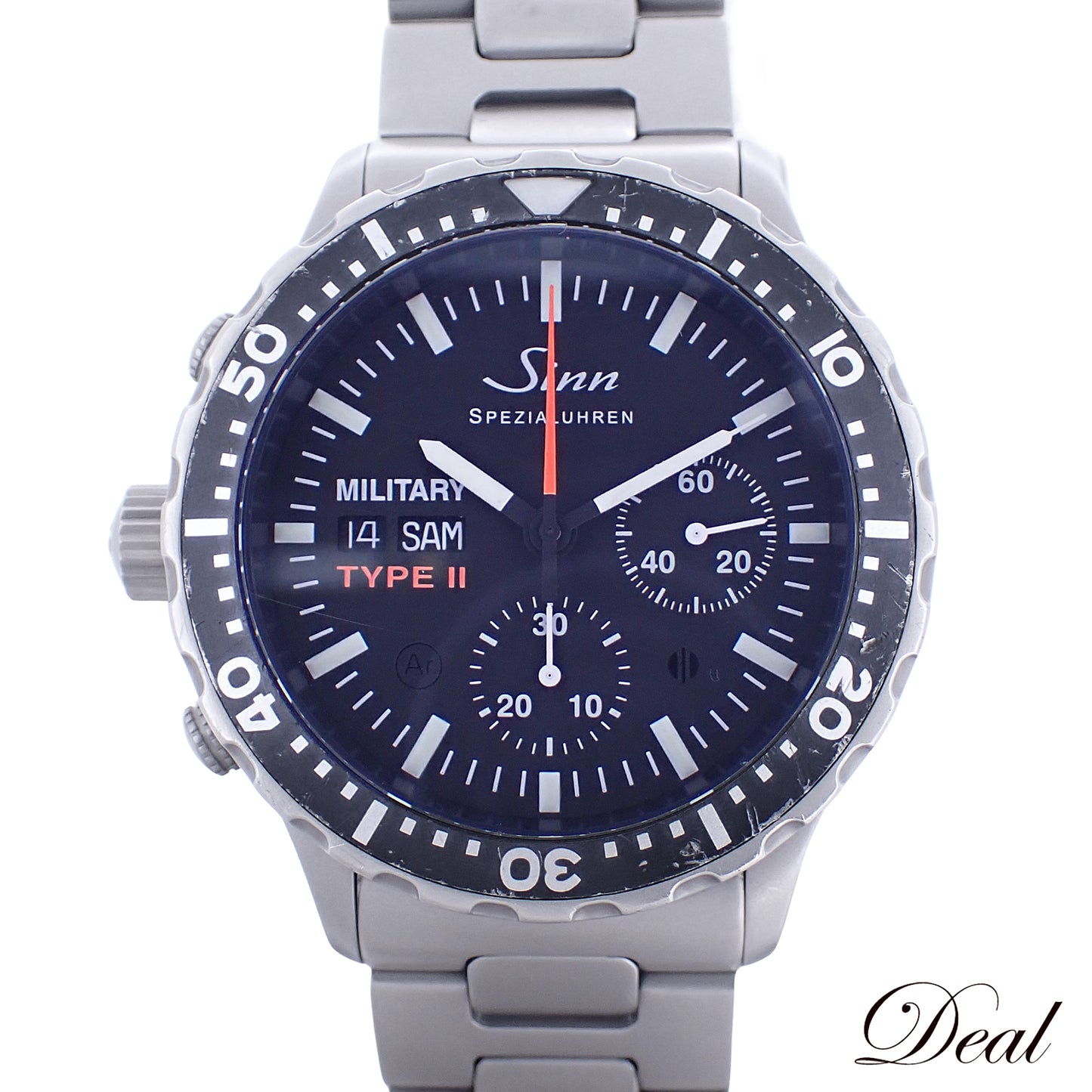 日本限定300本 Sinn ジン ミリタリー タイプll 9910 メンズ 腕時計