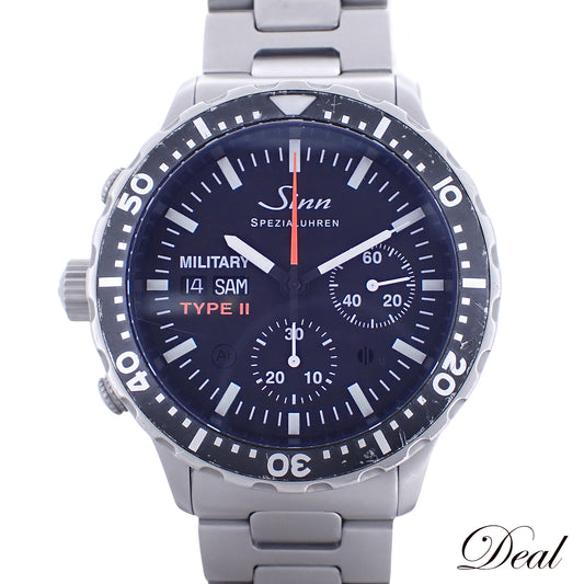日本限定300本 Sinn ジン ミリタリー タイプll 9910 メンズ 腕時計
