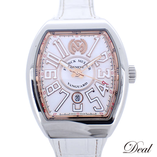 日本限定300本 FRANCK MULLER フランクミュラー ヴァンガード V45SCDTSTGJ SS/PG メンズ 腕時計