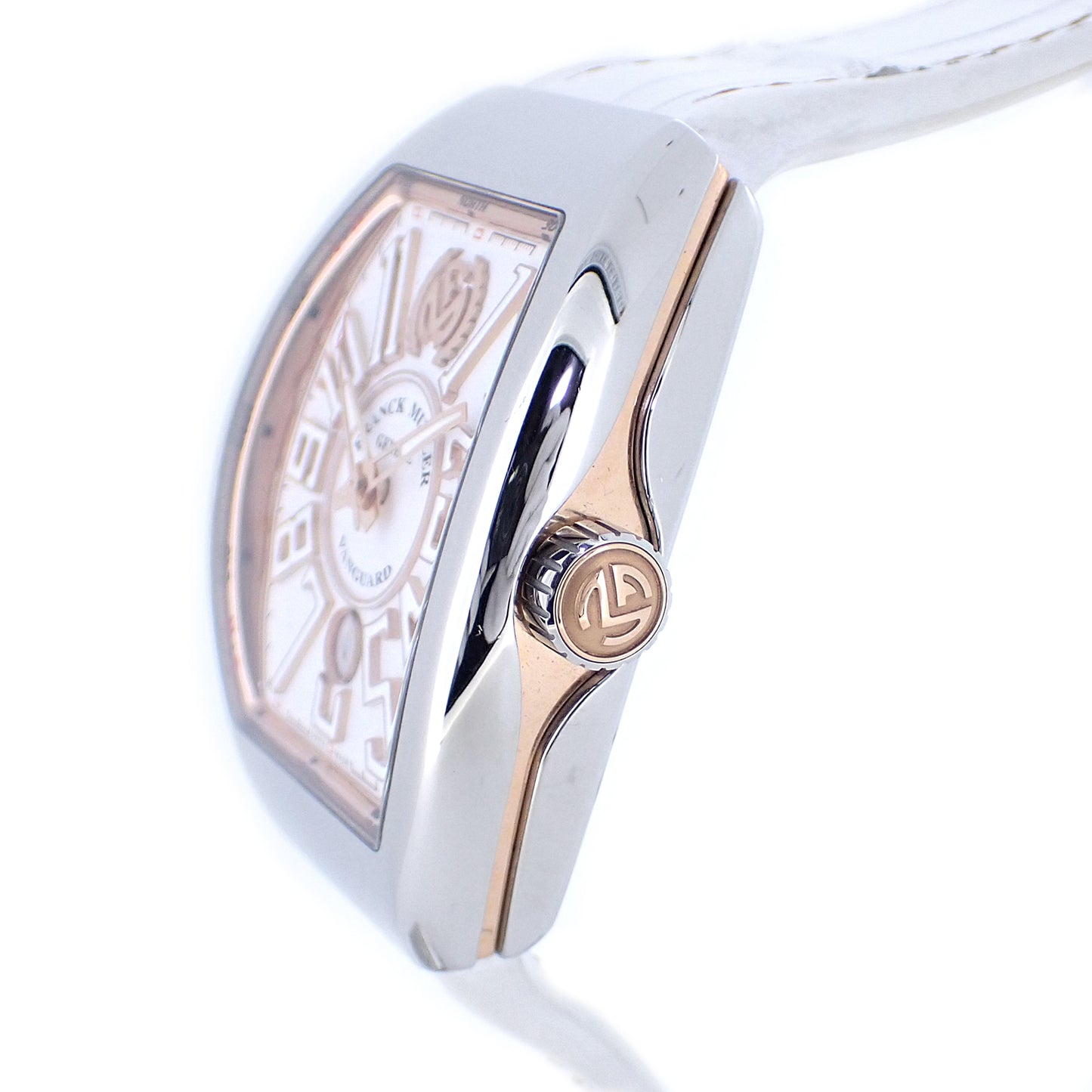 日本限定300本 FRANCK MULLER フランクミュラー ヴァンガード V45SCDTSTGJ SS/PG メンズ 腕時計