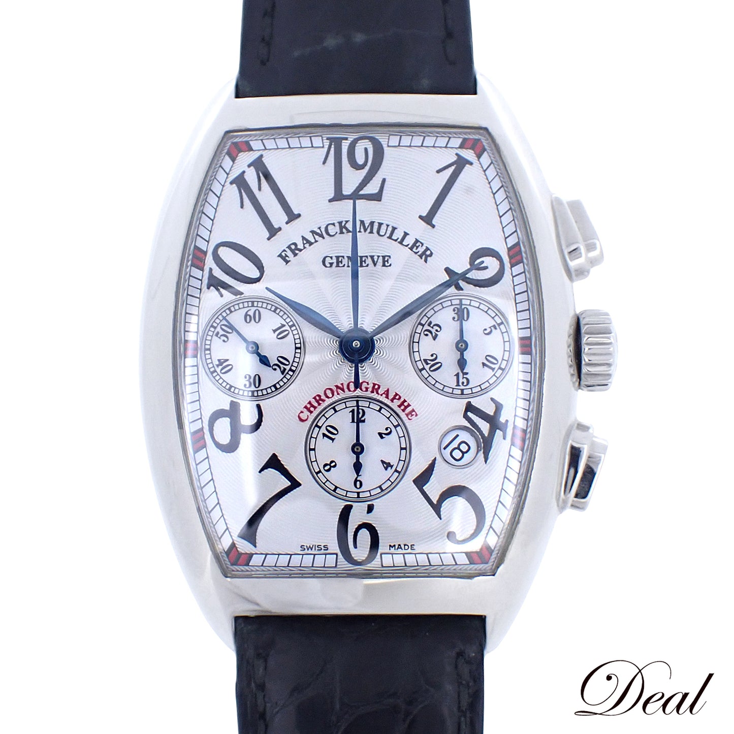 FRANCK MULLER フランクミュラー トノーカーベックス クロノグラフ 7880CCAT メンズ 腕時計