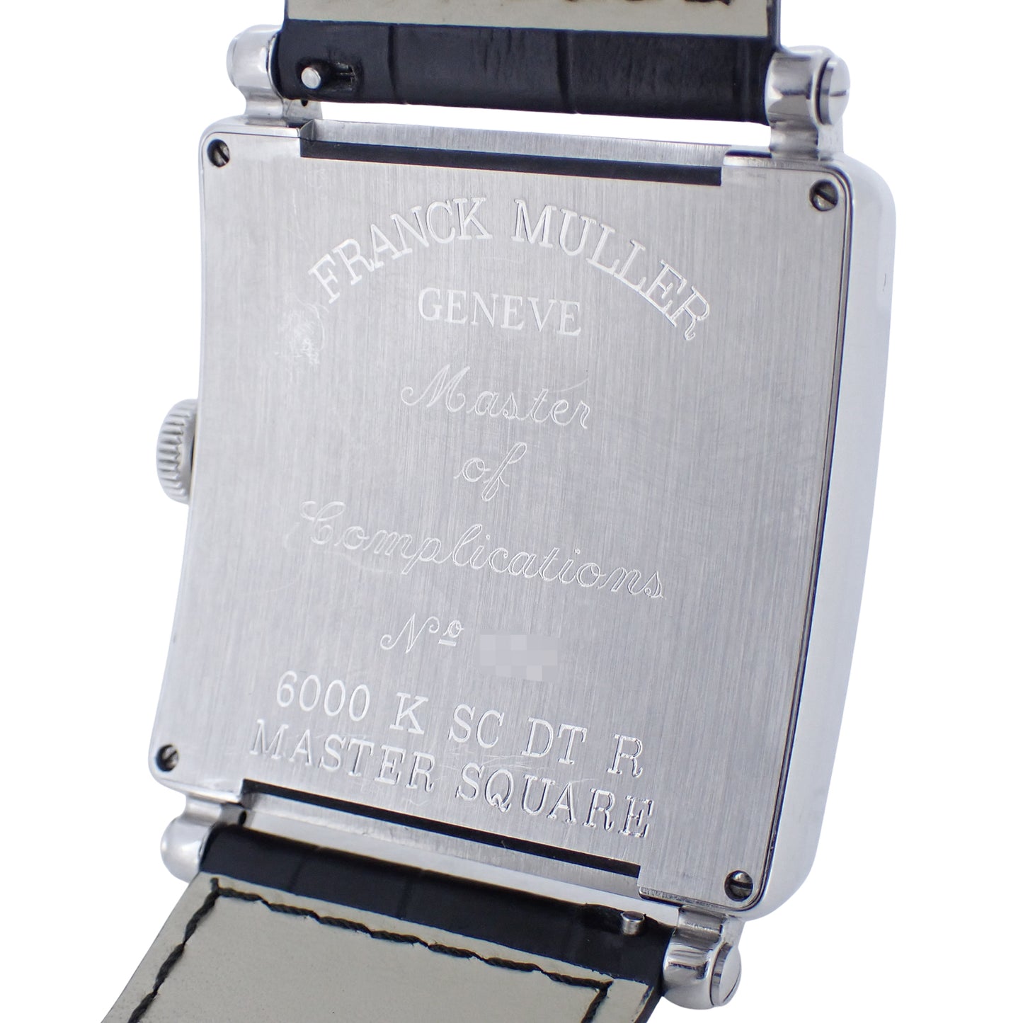 FRANCK MULLER フランクミュラー マスタースクエア 6000KSCDTR メンズ 腕時計