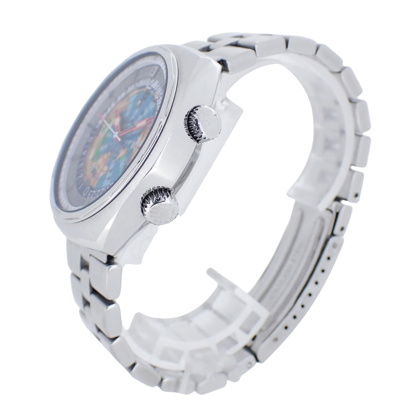EDOX エドックス ジオスコープ42 200170 世界地図 ワールドマップ メンズ 腕時計