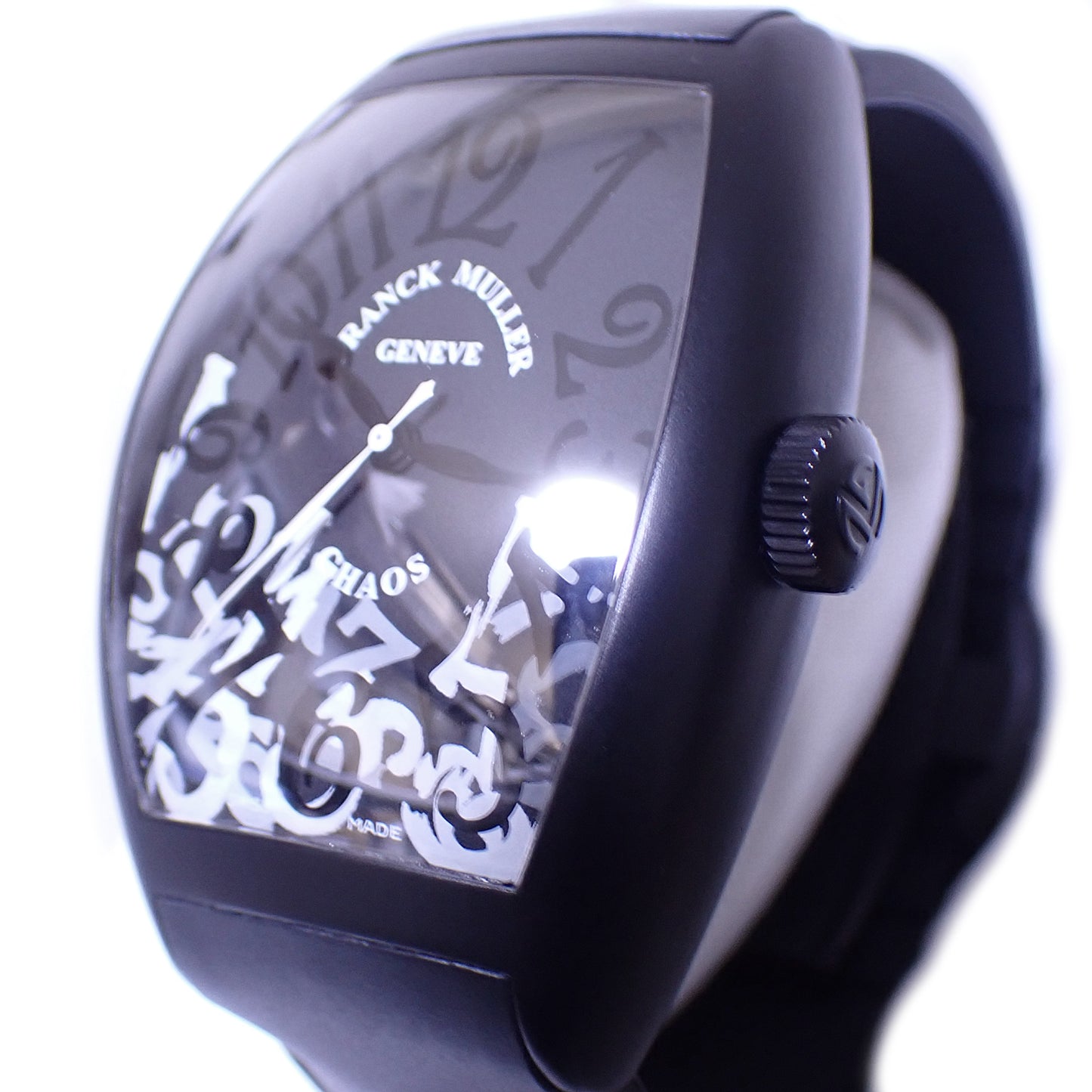 FRANCK MULLER フランクミュラー トノーカーベックス カオス 8880SC SBL NR CHAOS メンズ 腕時計
