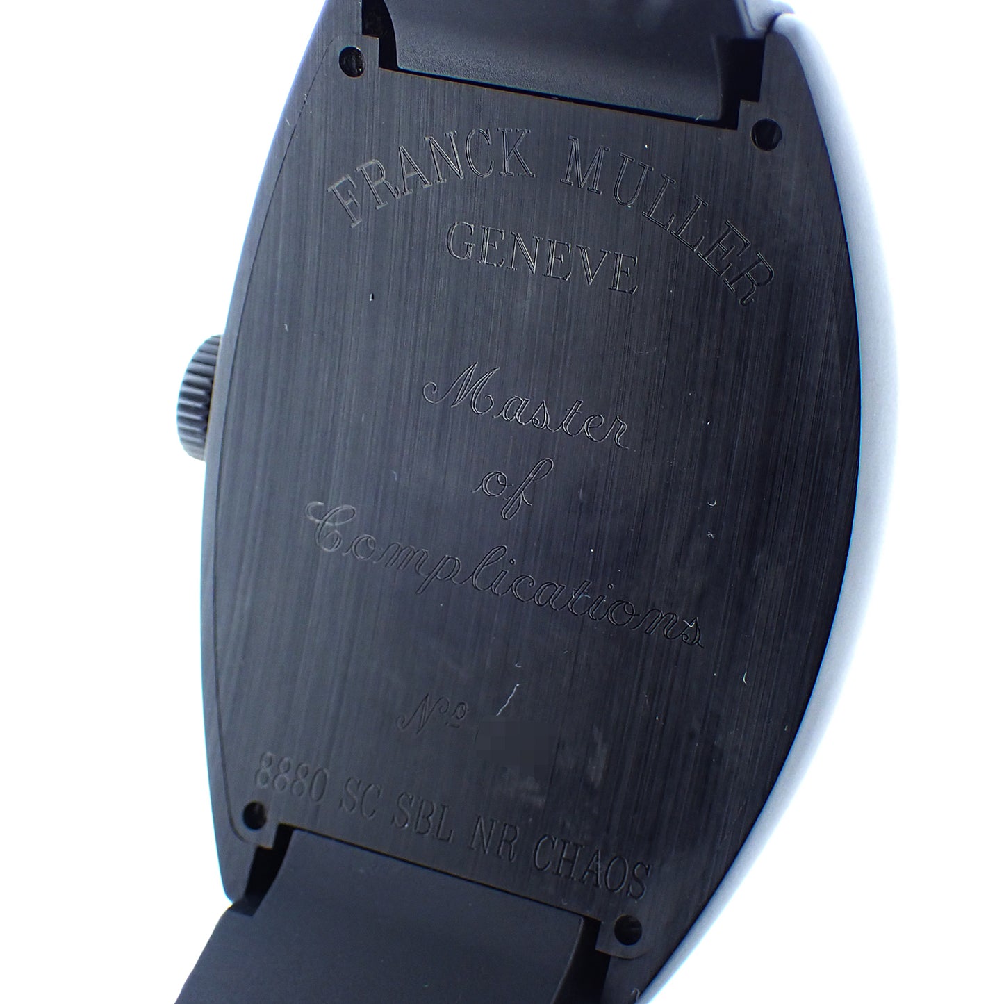 FRANCK MULLER フランクミュラー トノーカーベックス カオス 8880SC SBL NR CHAOS メンズ 腕時計