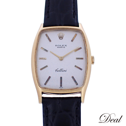 K18YG ROLEX ロレックス チェリーニ 3807 ヴィンテージ 1973年 メンズ 腕時計