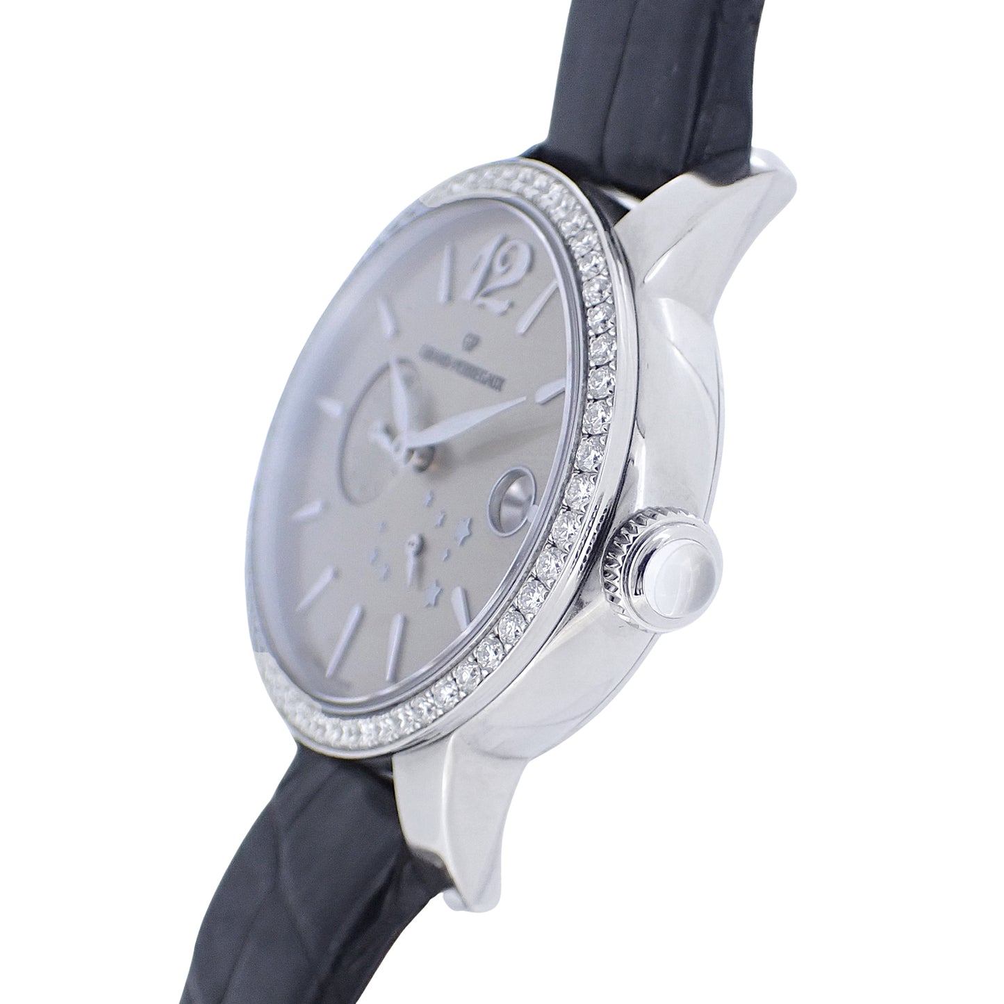 ベゼルダイヤ GIRARD-PERREGAUX ジラール・ペルゴ キャッツアイ 80486 レディース 腕時計