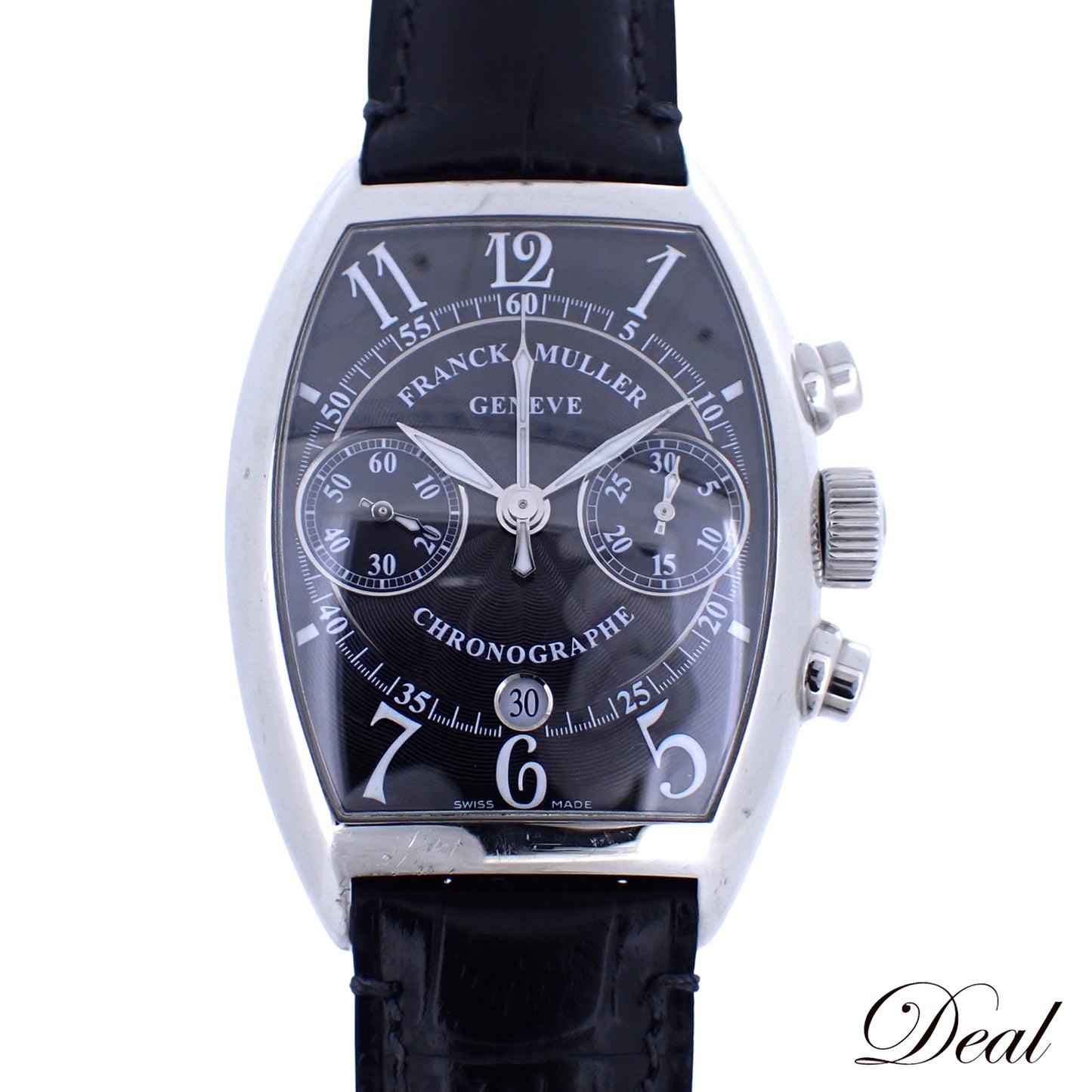 FRANCK MULLER フランクミュラー カサブランカ クロノグラフ デイト 7880CCCDT メンズ 腕時計