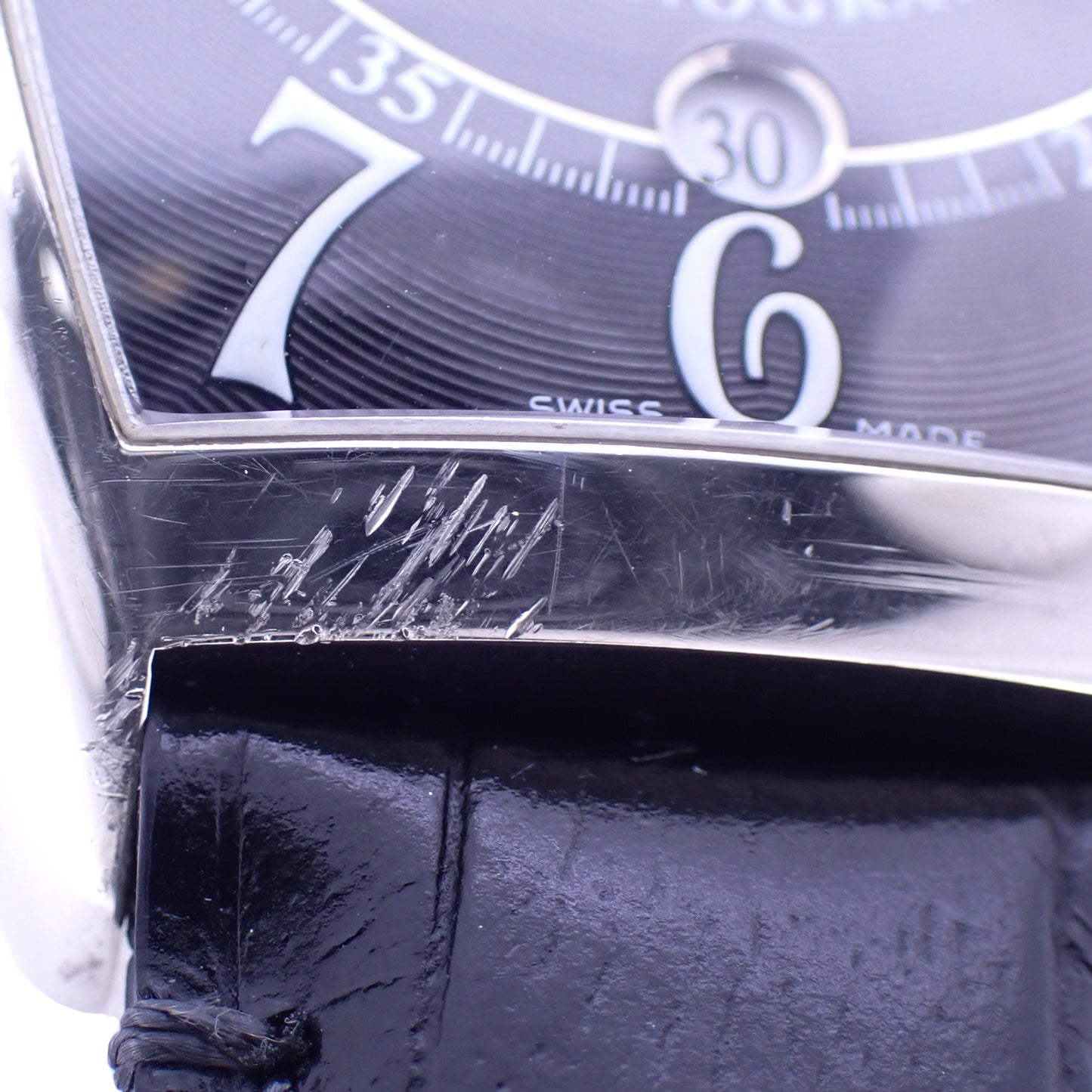 FRANCK MULLER フランクミュラー カサブランカ クロノグラフ デイト 7880CCCDT メンズ 腕時計