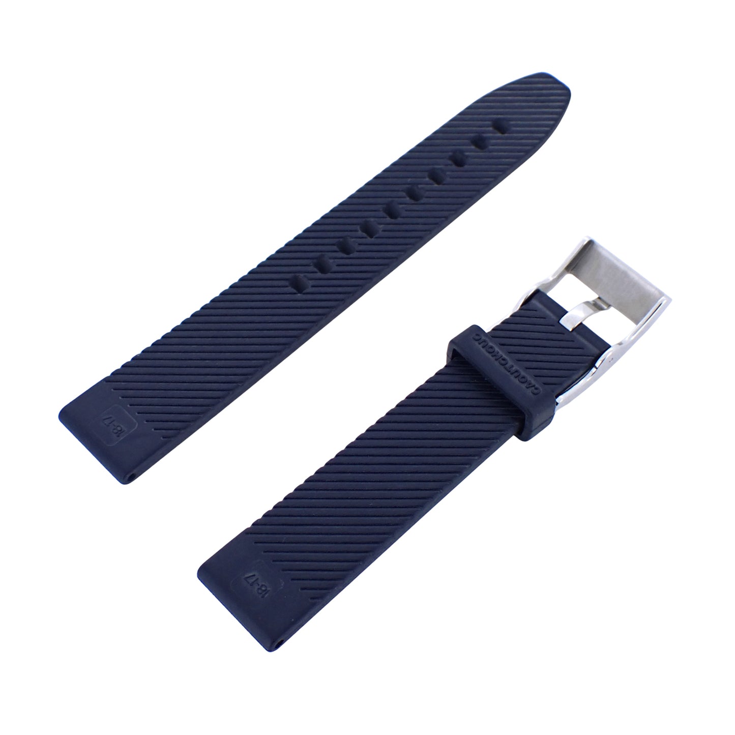 BREITLING ブライトリング 純正 ラバーベルト 18mm 尾錠付 ネイビー メンズ 時計ベルト