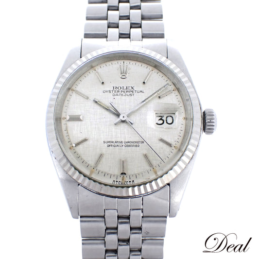 ROLEX ロレックス デイトジャスト 絹目ダイアル 1601 ヴィンテージ 1970年 メンズ 腕時計