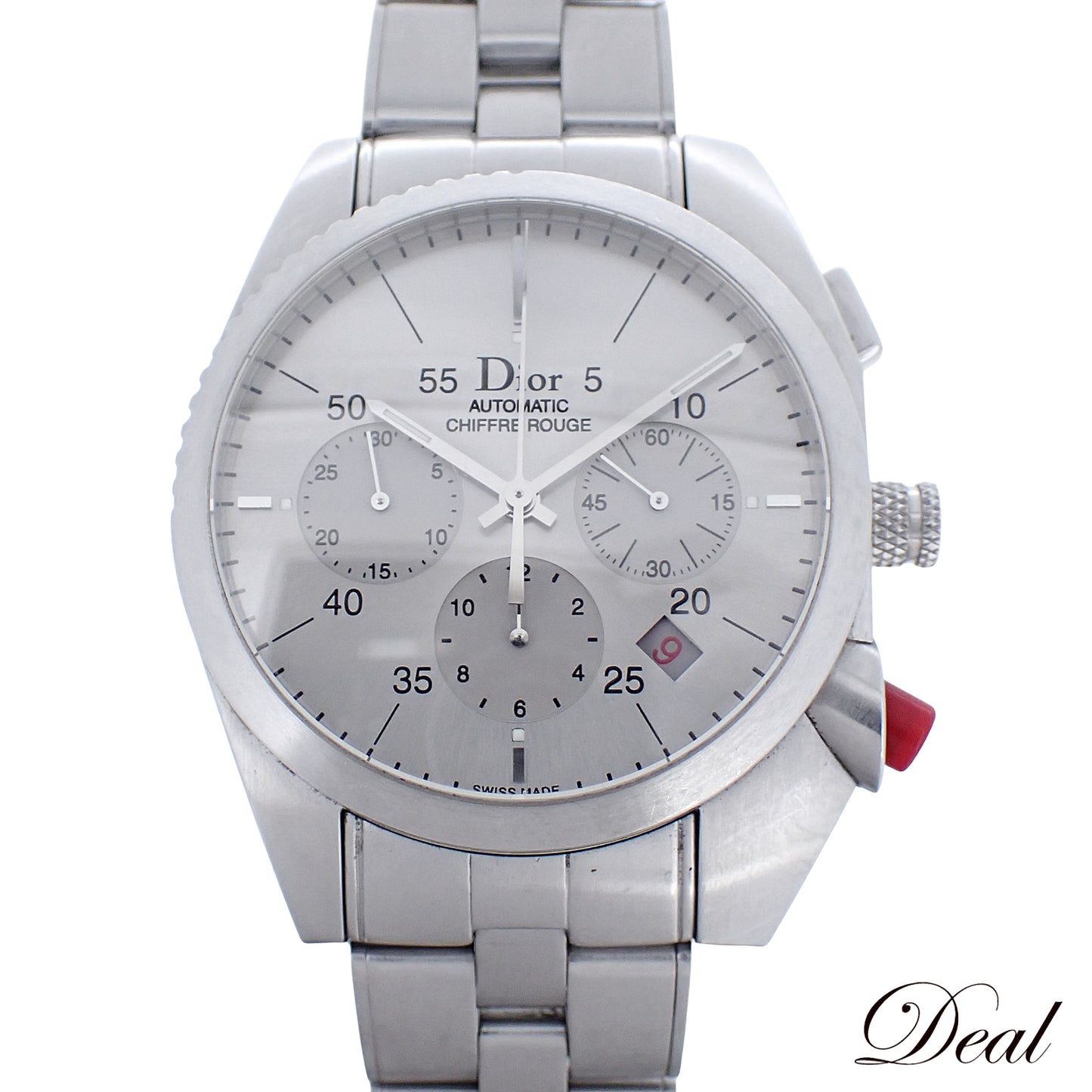 DIOR ディオール シフルルージュ クロノ CD084611 メンズ 腕時計