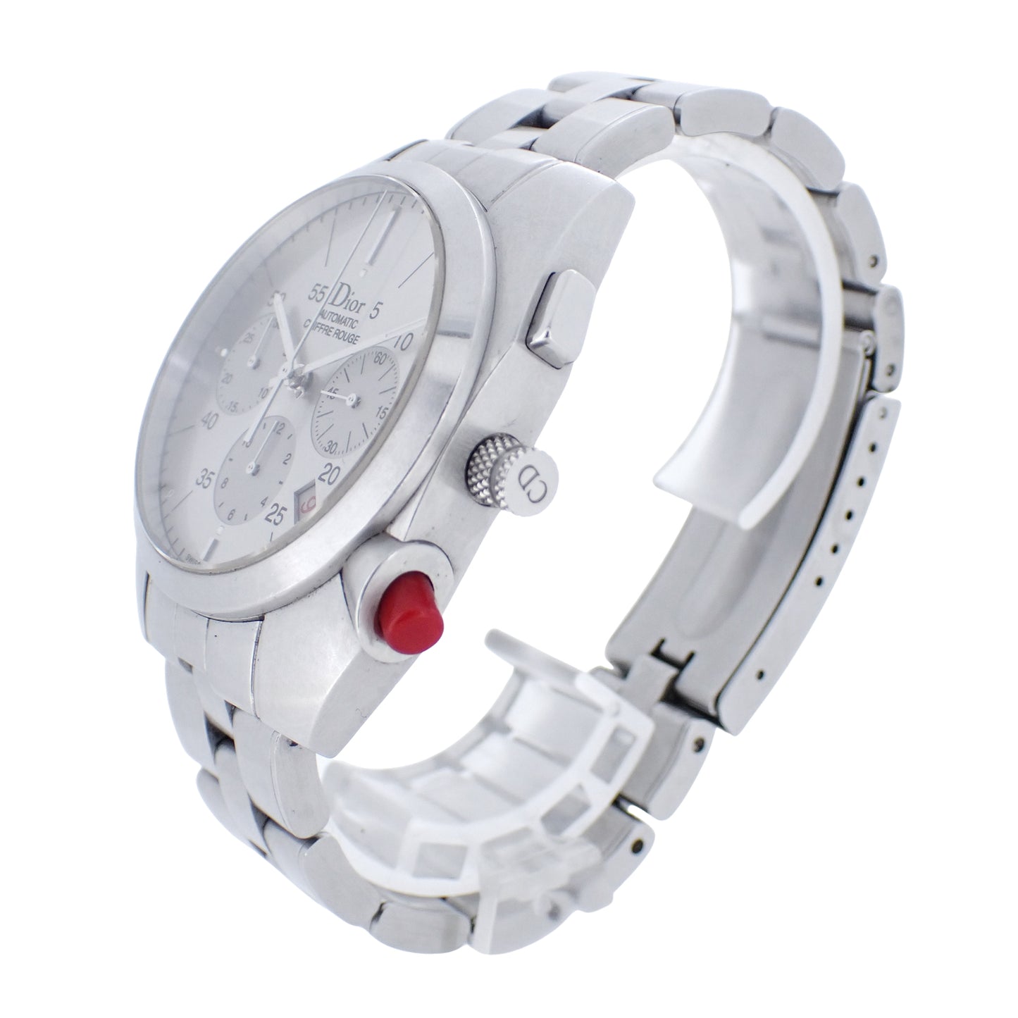 DIOR ディオール シフルルージュ クロノ CD084611 メンズ 腕時計