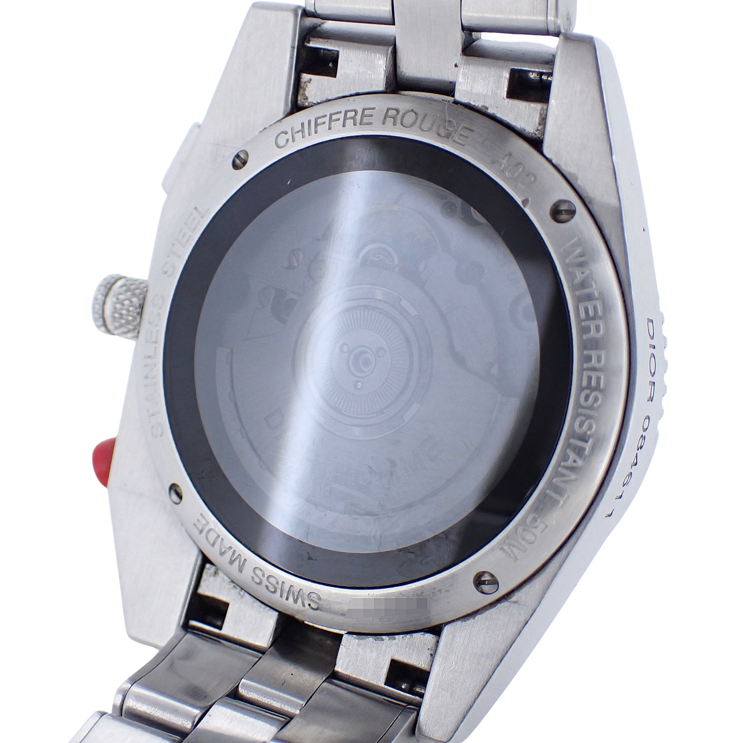 DIOR ディオール シフルルージュ クロノ CD084611 メンズ 腕時計