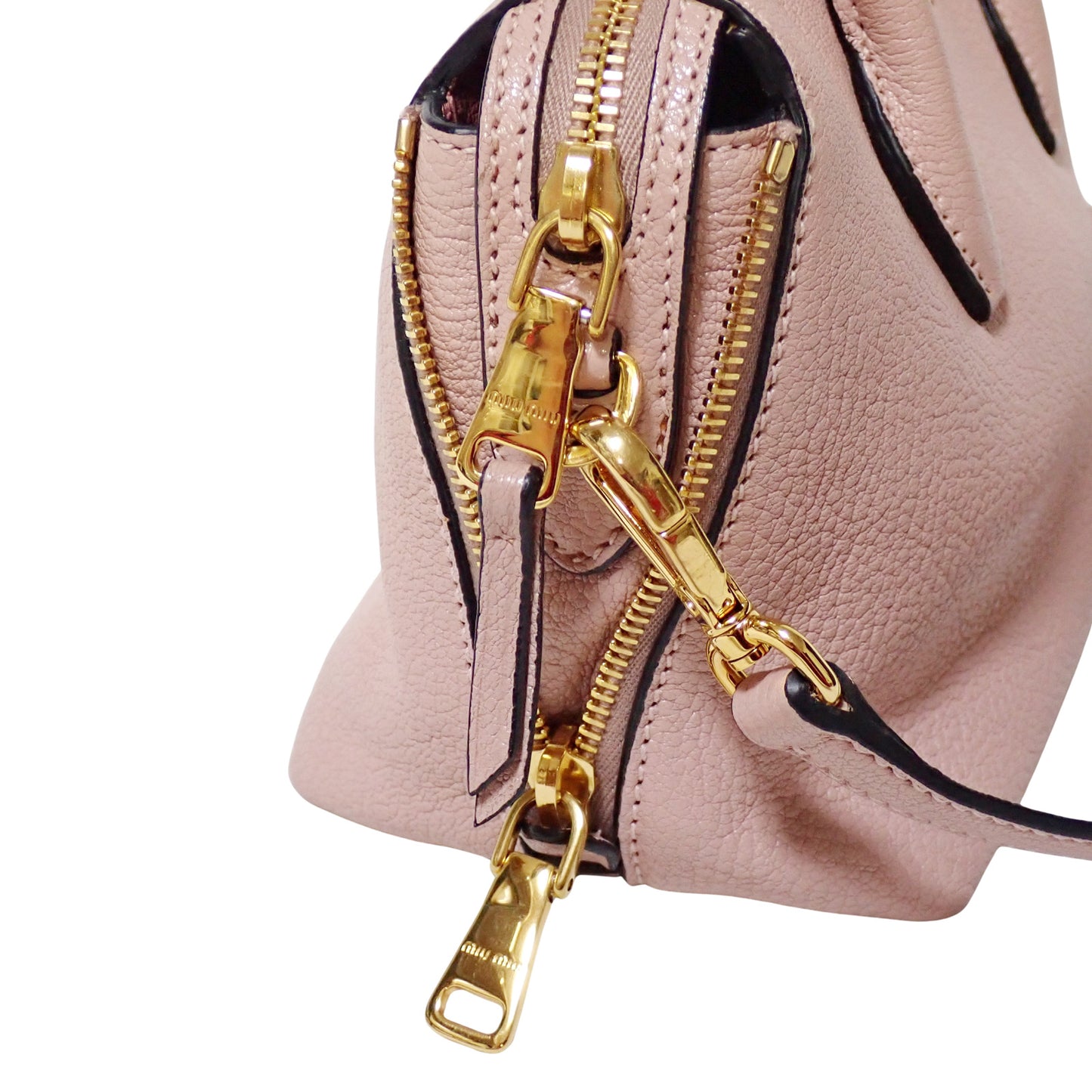 miumiu ミュウミュウ マドラス 2way ショルダー ピンク ピンク レディース ハンドバッグ