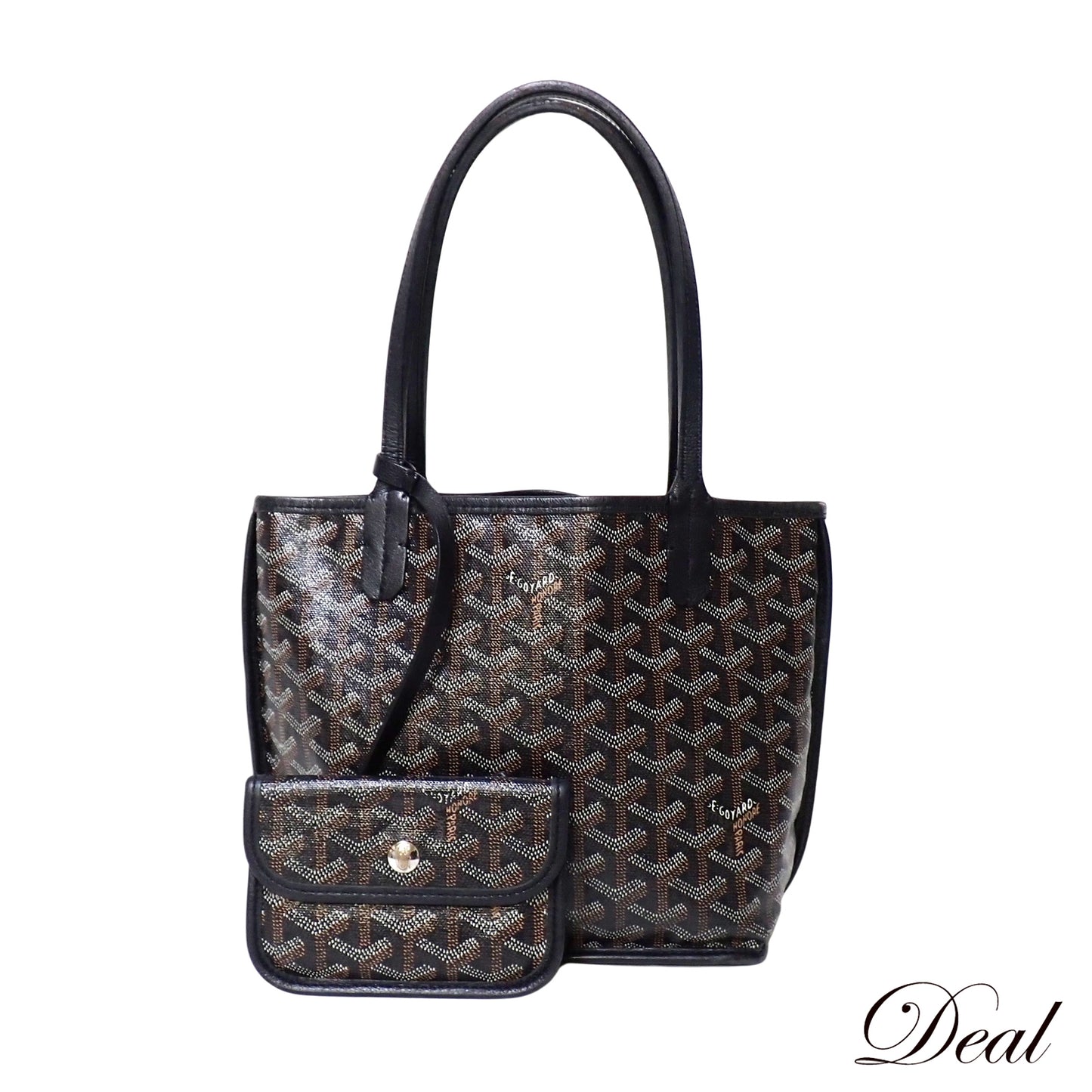 GOYARD ゴヤール アンジュミニ トートバッグ ブラック レディース ハンドバッグ