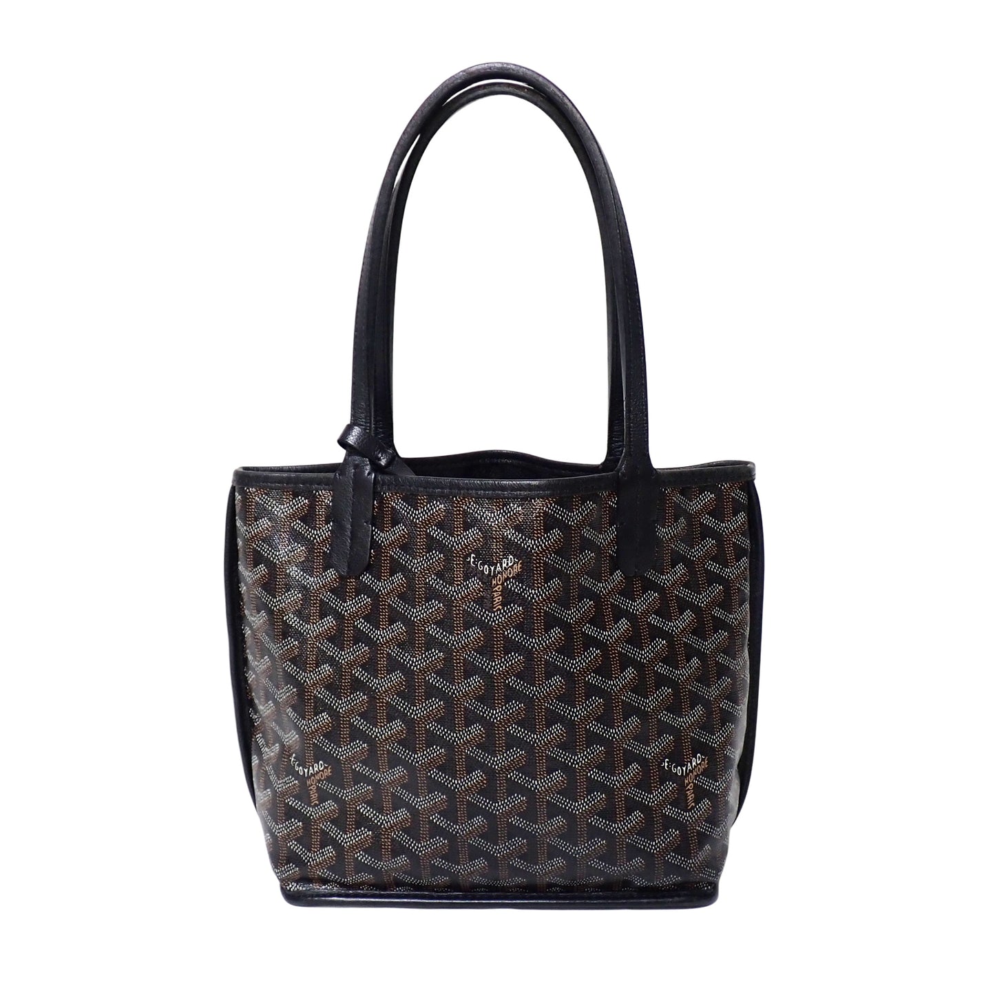 GOYARD ゴヤール アンジュミニ トートバッグ ブラック レディース ハンドバッグ