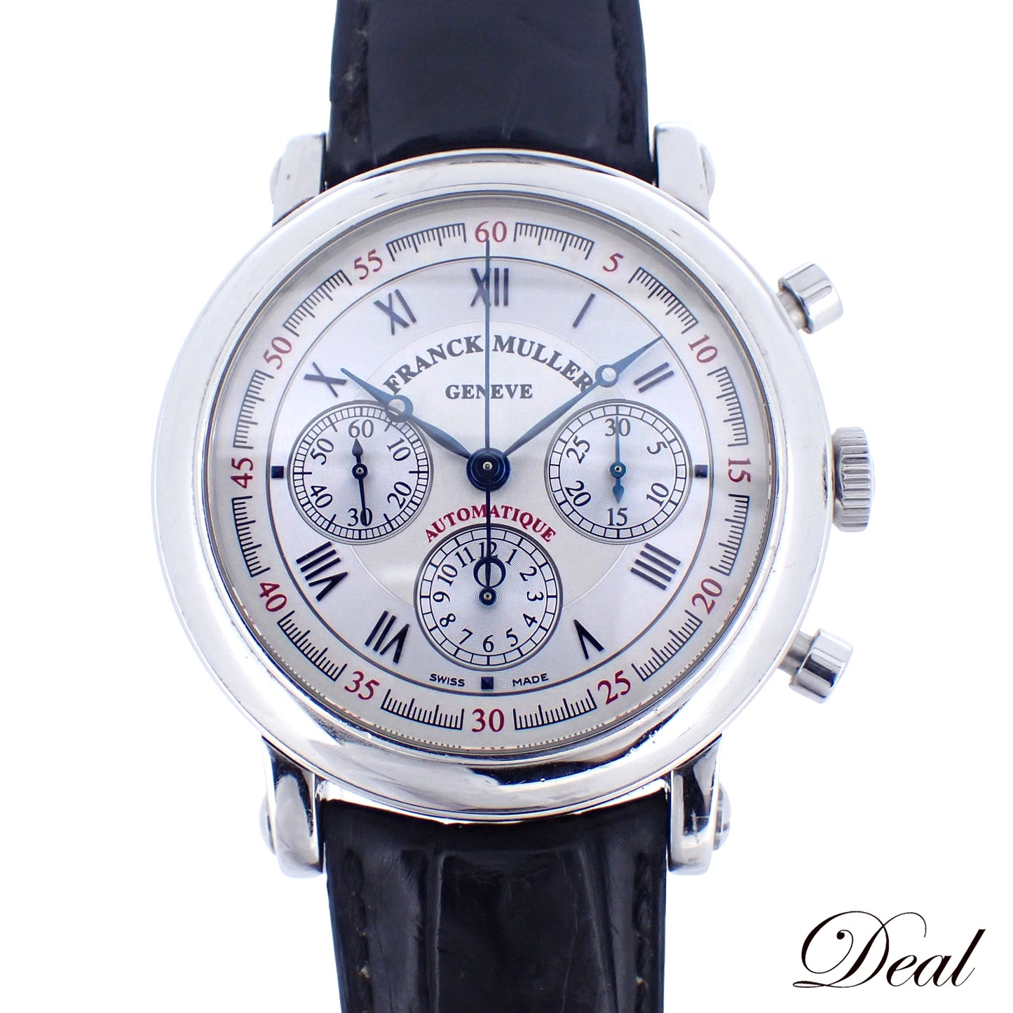 FRANCK MULLER フランクミュラー ラウンド クロノグラフ 7008CC メンズ 腕時計