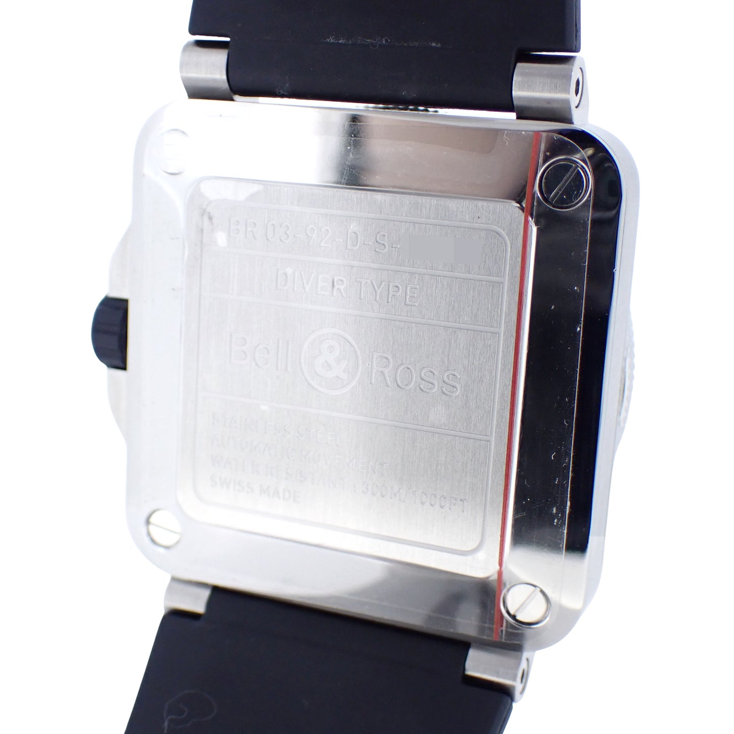 Bell＆Ross ベル＆ロス ダイバー ホワイト BR0392-D-WH-ST/SRB メンズ 腕時計