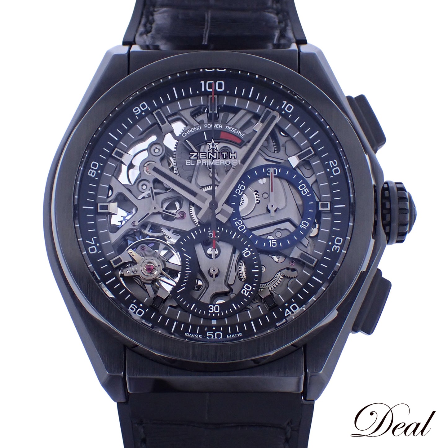 ZENITH ゼニス デファイ エルプリメロ21 ブラックセラミック 49.9000.9004/78.R582 メンズ 腕時計