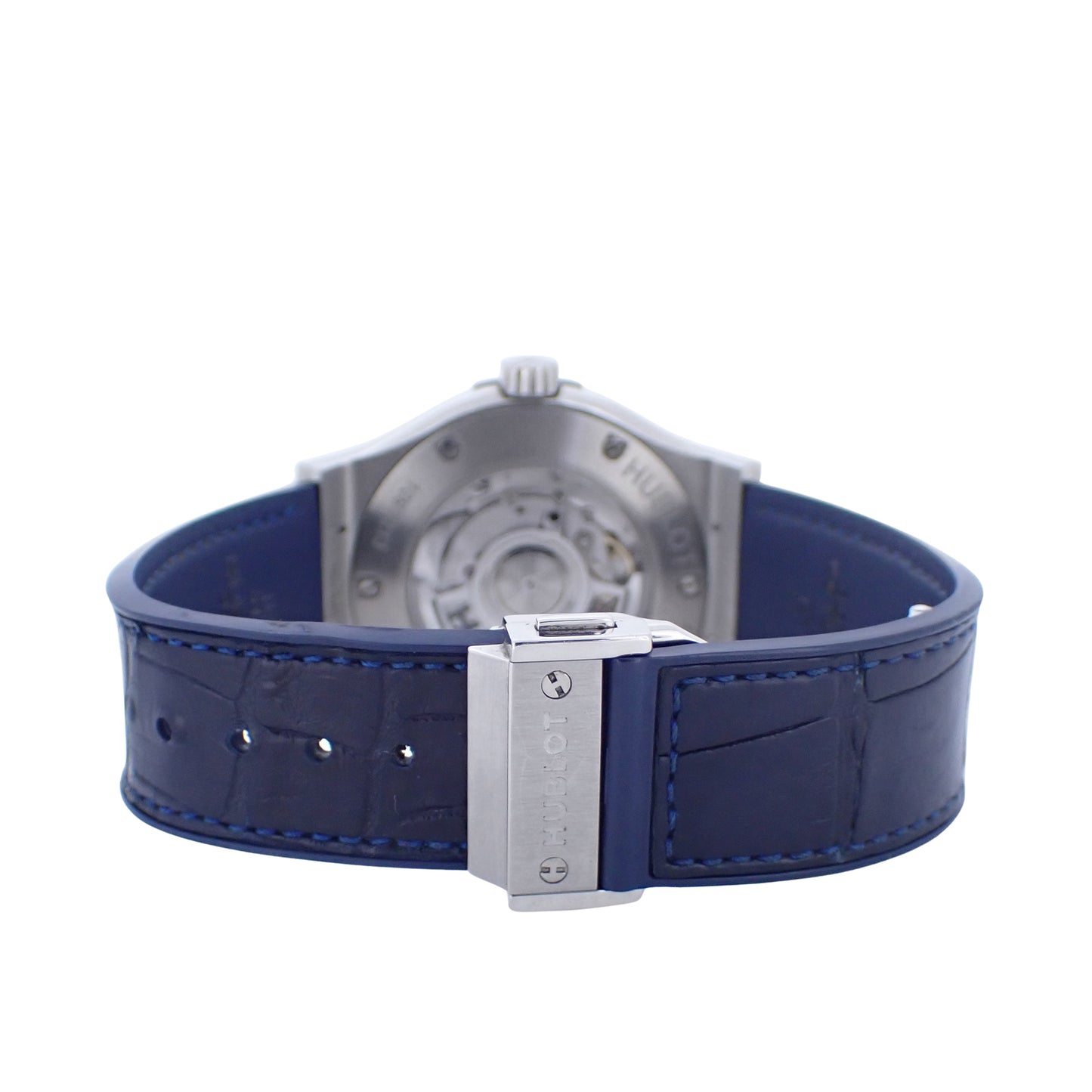 HUBLOT ウブロ クラシックフュージョン チタニウム ブルー 511.NX.7170.RX メンズ 腕時計