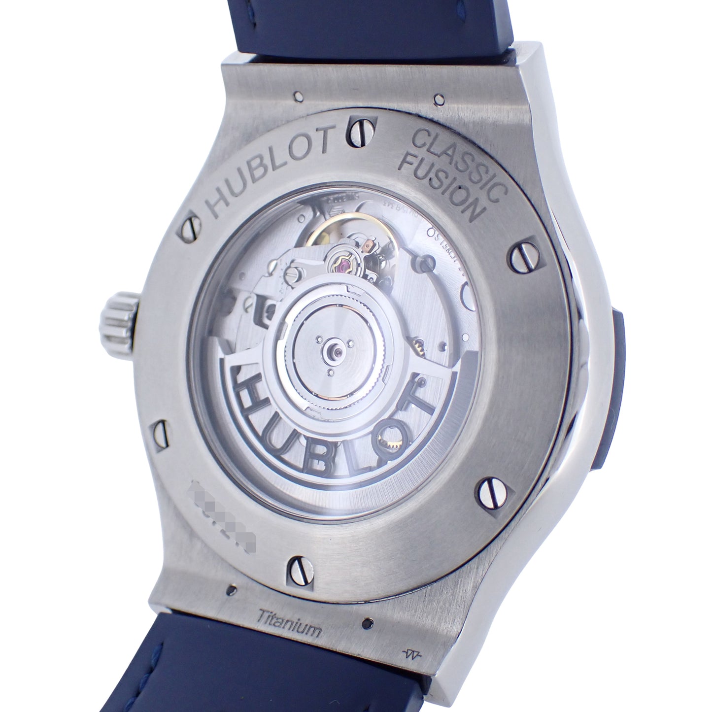 HUBLOT ウブロ クラシックフュージョン チタニウム ブルー 511.NX.7170.RX メンズ 腕時計