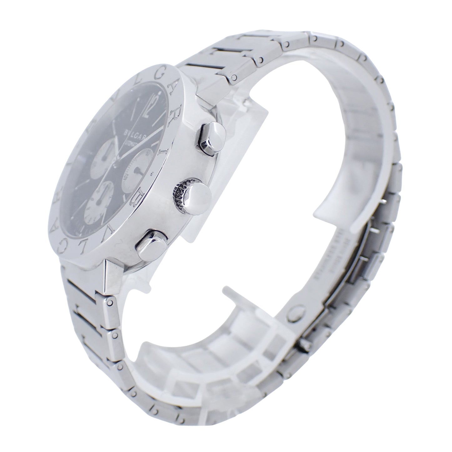 BVLGARI ブルガリ ブルガリブルガリ クロノ BB38SSCH メンズ 腕時計