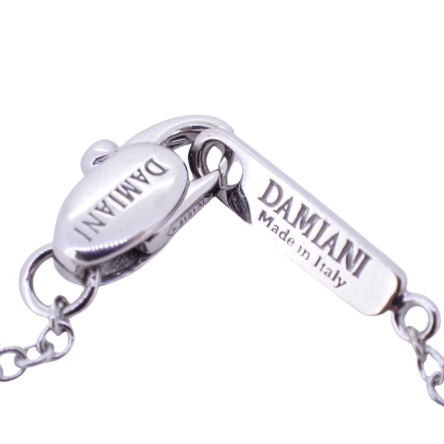 DAMIANI ダミアーニ ベルエポック クラウンL K18WG ダイヤ 20089534 シルバー メンズ ネックレス