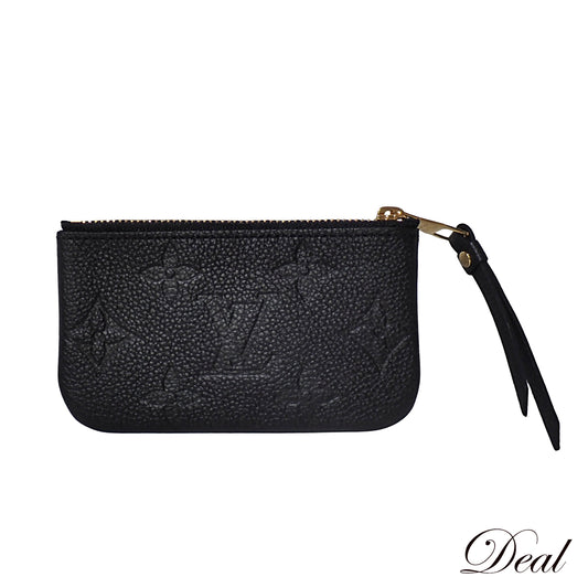 LOUIS VUITTON ルイ・ヴィトン ポシェット クレ アンプラント コインケース M28796 ブラック レディース キーケース
LV