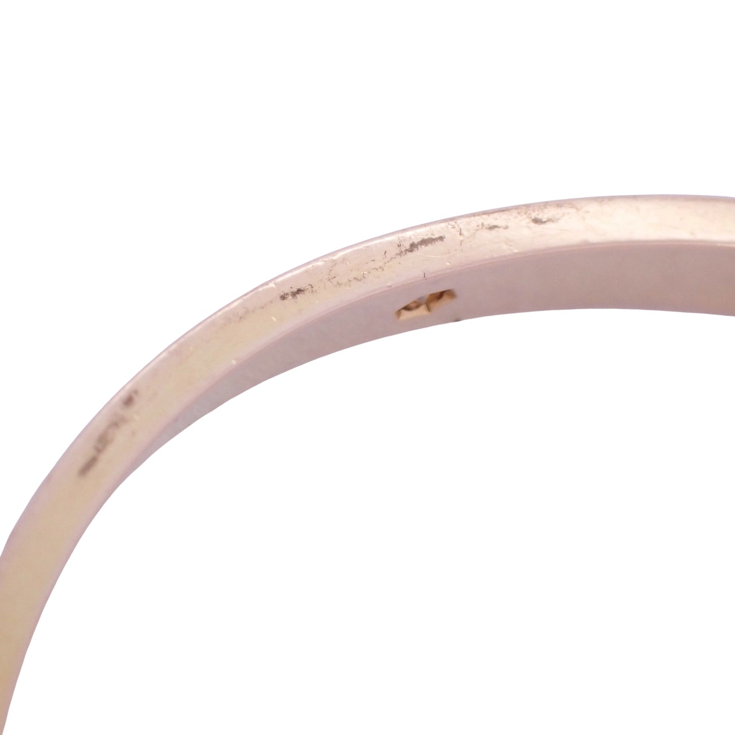 Cartier カルティエ ラブブレス K18PG ハーフダイヤ 6Pダイヤ #18 ゴールド レディース ブレスレット
